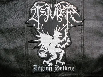 TSJUDER…   Embroidered Backpatch  (black metal)   Norway   264