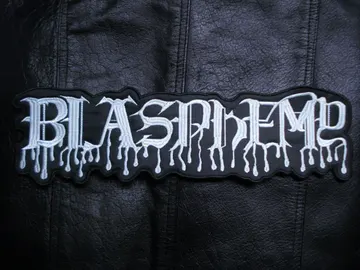 BLASPHEMY…  Embroidered Backpatch  (war metal)  Canada   564