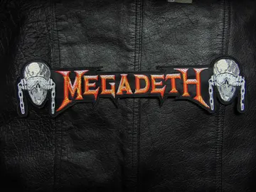 MEGADETH…   Embroidered Backpatch  (thrash metal)    U.S.A   660