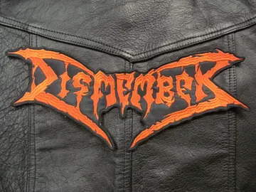 DISMEMBER…  Embroidered Backpatch  (death metal)   Sweden   022
