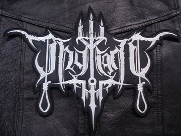 THY LIGHT…  Embroidered Backpatch   (atmospheric black)   Brazil   071