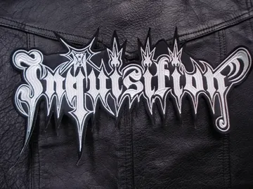INQUISITION…  Embroidered Backpatch  (black metal)   Colombia   055