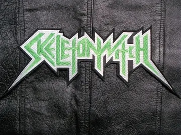 SKELETONWITCH…   Embroidered Backpatch   (thrash metal)   U.S.A   604
