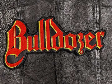 BULLDOZER…  Embroidered Backpatch  ( thrash metal)  Italy   624