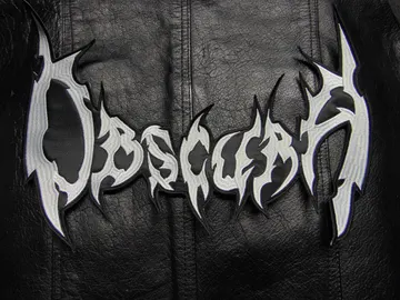 OBSCURA…  Embroidered Backpatch  (technical death)   Germany   646
