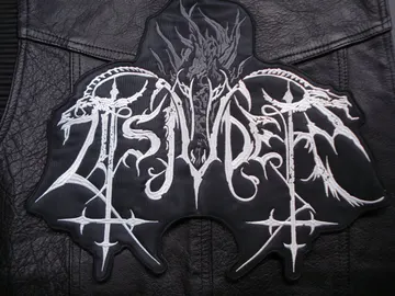 TSJUDER…  Embroidered Backpatch  (black metal)   Norway   609
