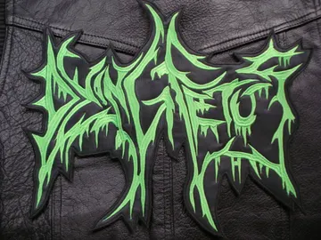DYING FETUS…  Embroidered Backpatch  (death grind)   U.S.A   403