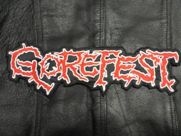 GOREFEST  Embroidered Backpatch   (death metal)    Netherlands   453