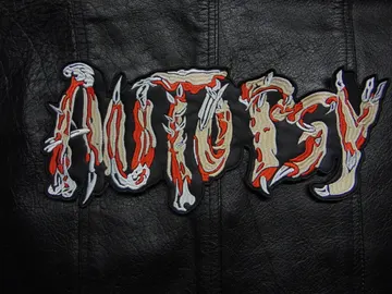 AUTOPSY…  Embroidered Backpatch  (death metal)    U.S.A   011