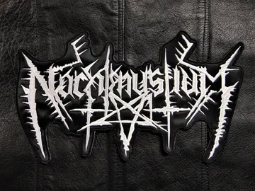 NACHMYSTIUM…  Embroidered Backpatch  (avantgardiste black)   U.S.A   664