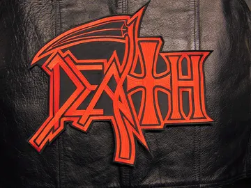 DEATH  Embroidered Backpatch  (thrash metal)    U.S.A   628