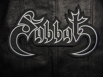 SABBAT…  Embroidered Backpatch  (black thrash)   Japan   600