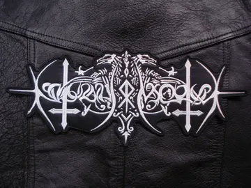 NOKTURNAL MORTUM…  Embroidered Backpatch  (black metal)  Ukraine  595
