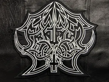 ABRUPTUM   Embroidered Backpatch  (black metal)   Sweden   555