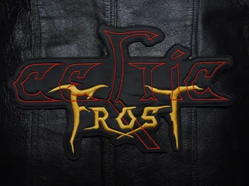 CELTIC FROST  Embroidered Backpatch  (black metal)  Switzerland   277