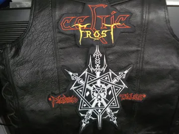 CELTIC FROST  Embroidered Backpatch   (epic black)   Switzerland   481