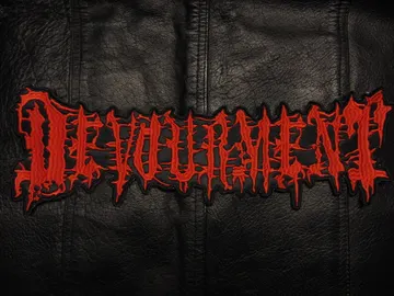 DEVOURMENT…  Embroidered Backpatch  (gore grind)   U.S.A   023