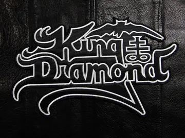 KING DIAMOND…  Embroidered Backpatch   (heavy metal)    Denmark   418