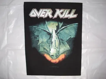 OVERKILL…  Overkill   Official Screen/Print Backpatch  (thrash metal)   U.S.A   RACK106