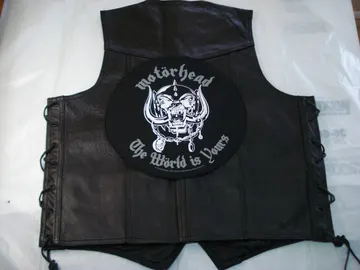 MOTORHEAD…  The World Is Yours   Official Screen/Print Backpatch  (nwobhm)   U.K   RACK120