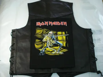 IRON MAIDEN    Peace Of Mind  Official Screen/Print Backpatch (nwobhm)   U.K   RACK072