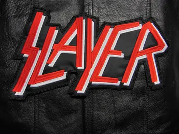 SLAYER…  Embroidered Backpatch  (thrash metal)   U.S.A   233*