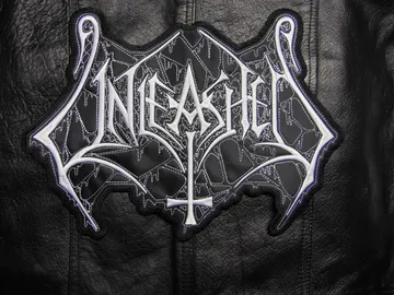 UNLEASHED…  Embroidered Backpatch  (death metal)   Sweden   422**