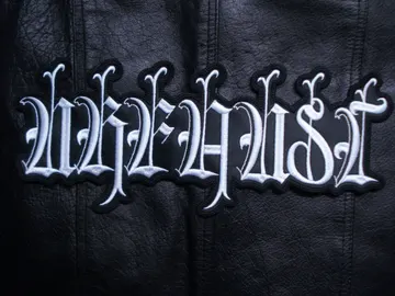 URFAUST…  Embroidered Backpatch  (avantgardiste black)   Netherlands   420*
