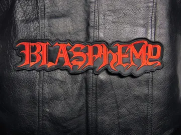 BLASPHEMY…   Embroidered Backpatch    (war metal)   Canada   042