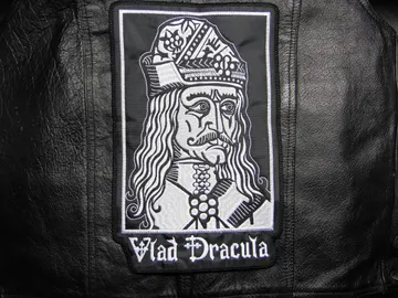 VLAD DRACULA  Embroidered Backpatch  (the impaler)    019*