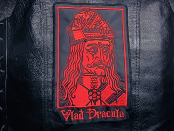 VLAD DRACULA  Embroidered Backpatch  (the impaler)    173*