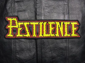 PESTILENCE…  Embroidered Backpatch  (thrash metal)    Netherlands   235*