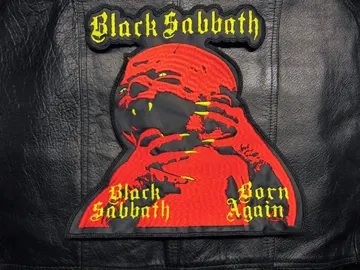 BLACK SABBATH   Embroidered Backpatch   (nwobhm)    U.K   459**