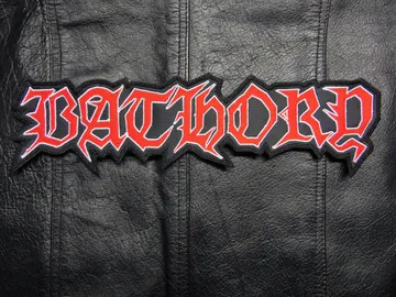 BATHORY…  Embroidered Backpatch    (epic black)     Sweden   252*