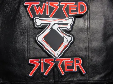 TWISTED SISTER  Embroidered Backpatch  (heavy metal)    U.S.A   458*