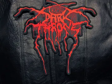 DARKTHRONE…  Embroidered Backpatch  (black metal)   Norway  327**