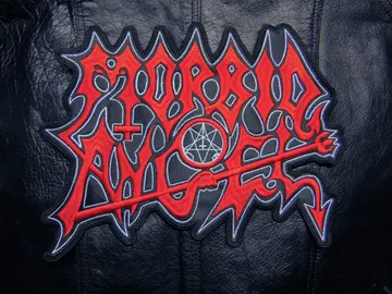 MORBID ANGEL…   Embroidered Backpatch  (death metal)    U.S.A   279*