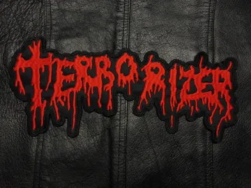 TERRORIZER…  Embroidered Backpatch  (death grind)  U.S.A   339*