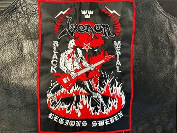 VENOM…  Embroidered Backpatch  (nwobhm)    U.K   335*