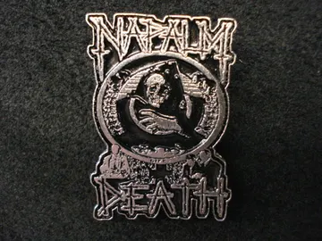 NAPALM DEATH…  Metal  Pin / Badge  (grind core)   U.K   279