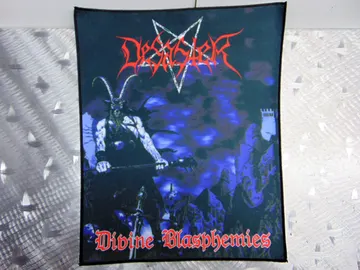 DESASTER  Textile Backpatch  (black thrash)    Germany   9997