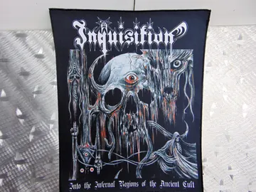INQUISITION…  Textile Backpatch  (black metal)    Colombia   9994
