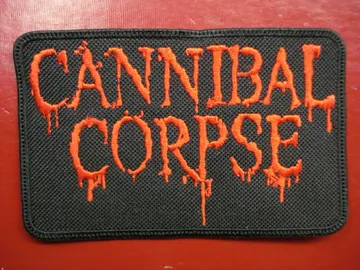 CANNIBAL CORPSE…  Embroidered Patch  (death metal)    U.S.A   1153*