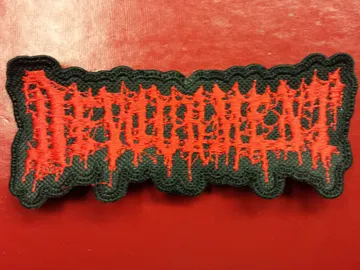 DEVOURMENT…  Embroidered Patch  (slam metal)    U.S.A   1929*