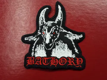 BATHORY…  Embroidered Patch  (epic black)   Sweden   3289*