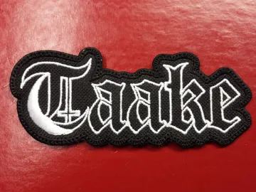 TAAKE…  Embroidered Patch  (black metal)    Norway   082*