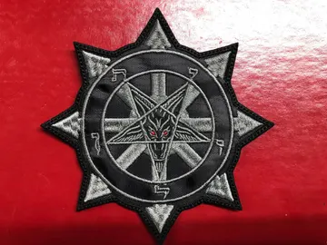 CHAOS BAPHOMET…   Embroidered patch   (black metal)   1288*