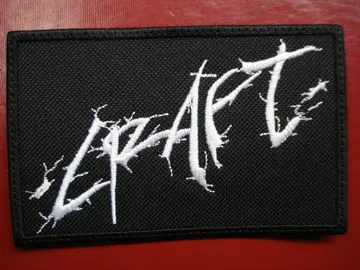 CRAFT…   Embroidered patch   (black metal)    Sweden   1319*