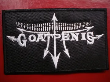 GOATPENIS…  Embroidered Patch  (black metal)    Brazil   768