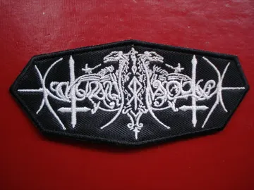 NOKTURNAL MORTUM   Embroidered Patch …(black metal)   Ukraine   1686
